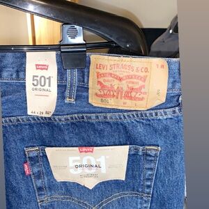 Levi's Blue Straight Jeans Timeless Design